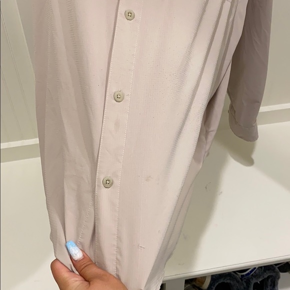 Tan long sleeve Columbia PFG shirt - Picture 4 of 5